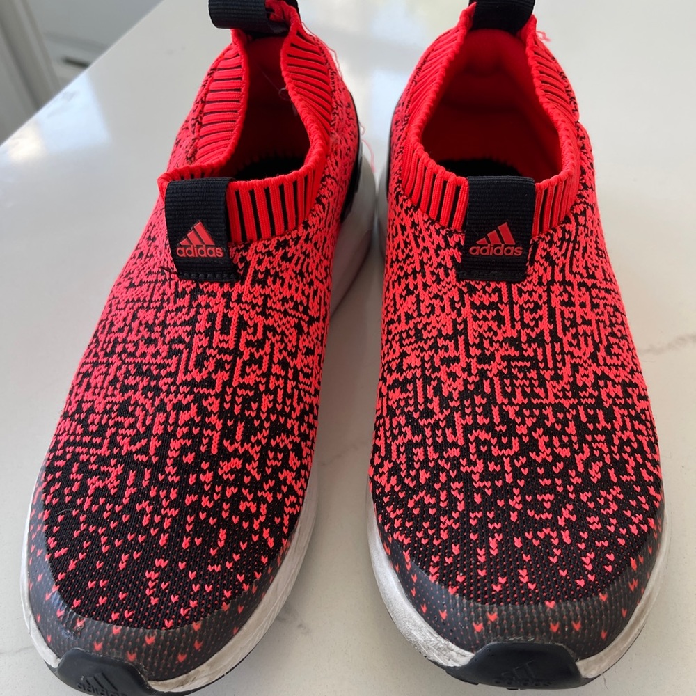 Adidas boys cloudfoam slip on sneakers